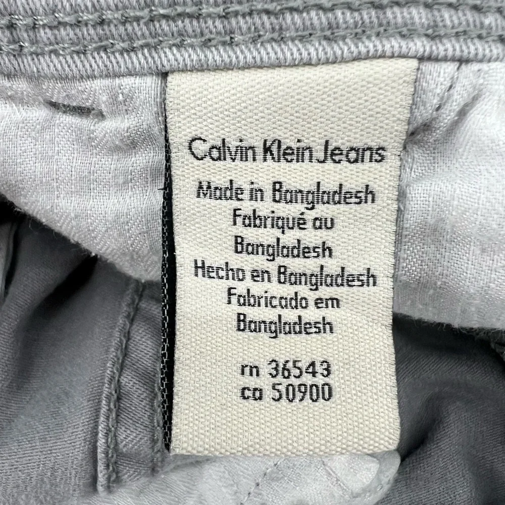Calvin Klein Gray Ultimate Skinny Jeans 29 x 26 Men’s